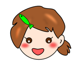 What a cute Toyama ! sticker #4539575