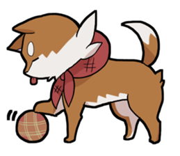 Shiba Inu SORAMAME sticker #4539770
