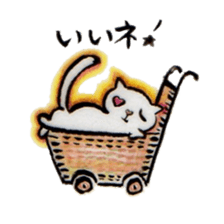 lovely&cool cat sticker #4539893