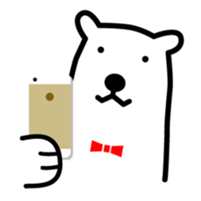 sirokuma-talk sticker #4540159