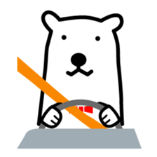 sirokuma-talk sticker #4540160