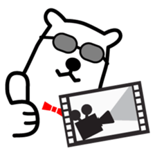 sirokuma-talk sticker #4540162