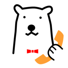 sirokuma-talk sticker #4540164