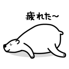 sirokuma-talk sticker #4540172