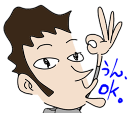 ZENTAI,rabbit&robot. 5th. sticker #4540188