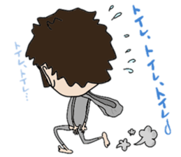 ZENTAI,rabbit&robot. 5th. sticker #4540191