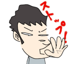 ZENTAI,rabbit&robot. 5th. sticker #4540201