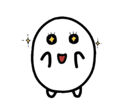 Three of eggs sticker #4540261