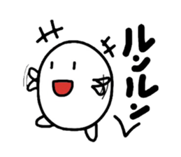 Three of eggs sticker #4540262