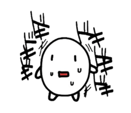 Three of eggs sticker #4540266