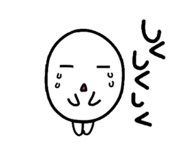 Three of eggs sticker #4540267