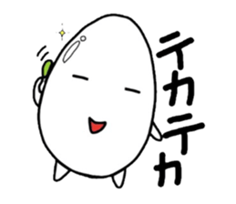 Three of eggs sticker #4540269