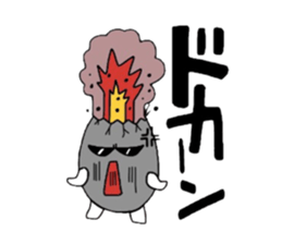 Three of eggs sticker #4540294