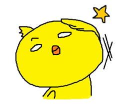 Nice reaction of the chick. sticker #4540458