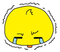 Nice reaction of the chick. sticker #4540467