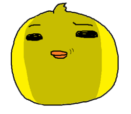 Nice reaction of the chick. sticker #4540468