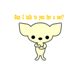 Talking Chihuahua sticker #4540834