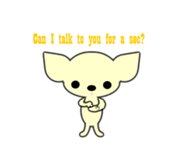 Talking Chihuahua sticker #4540834