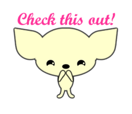 Talking Chihuahua sticker #4540841