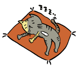 Fun FX trade with pretty Frog and Cat<2> sticker #4541847