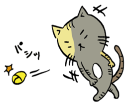 Fun FX trade with pretty Frog and Cat<2> sticker #4541857