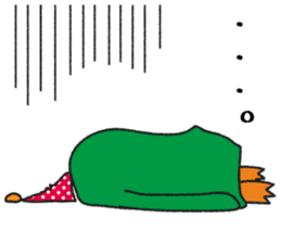 One day of the mysterious bird Birdon sticker #4542059