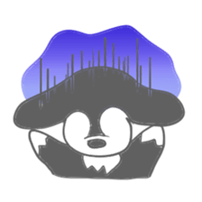 Peco and Poco in New York sticker #4542232