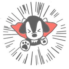 Peco and Poco in New York sticker #4542237