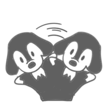 Peco and Poco in New York sticker #4542240