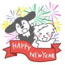 Peco and Poco in New York sticker #4542260