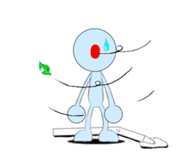 Graffiti Man sticker #4542363