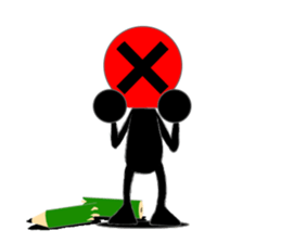 Graffiti Man sticker #4542374