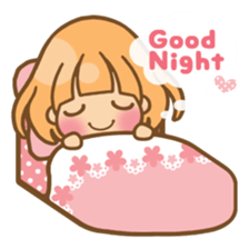 The girl who loves pink sticker #4542436