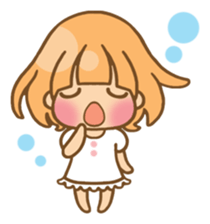 The girl who loves pink sticker #4542437