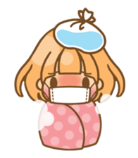 The girl who loves pink sticker #4542447