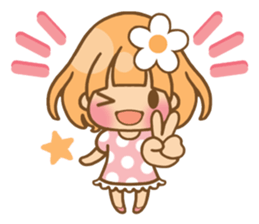 The girl who loves pink sticker #4542448