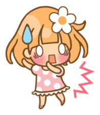 The girl who loves pink sticker #4542452