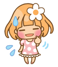 The girl who loves pink sticker #4542455