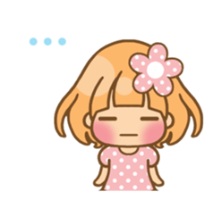 The girl who loves pink sticker #4542456