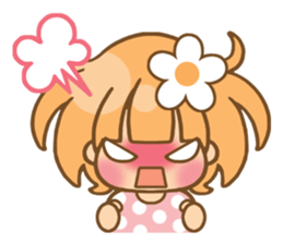 The girl who loves pink sticker #4542458