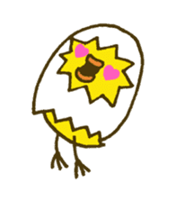 Shell chick 1 sticker #4542512