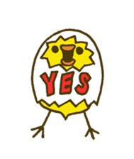 Shell chick 3 sticker #4542868