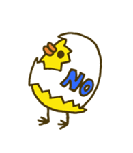 Shell chick 3 sticker #4542869