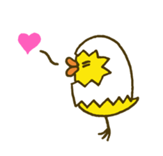 Shell chick 3 sticker #4542872