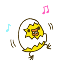 Shell chick 3 sticker #4542876