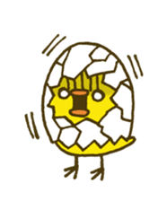 Shell chick 3 sticker #4542884