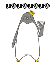 Penguin vs selfishness sticker #4542995