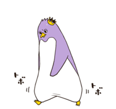 Penguin vs selfishness sticker #4543021