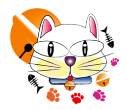 Wacky Cat sticker #4543227