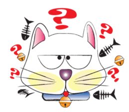 Wacky Cat sticker #4543232